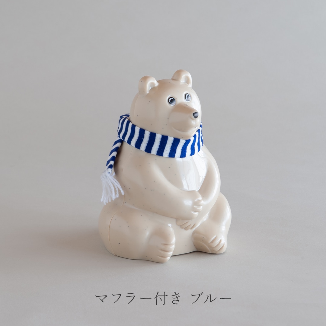 シロクマ貯金箱（プラステップ／PLASTEP） フリーデザイン ｜ 北欧