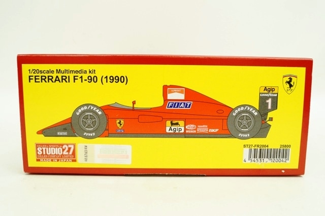 新品ST27-FR2004 スタジオ27 1/20 フェラーリ F1-90 1990, Boost Gear