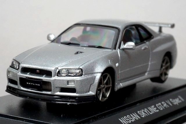 F)EBBRO 1/24 日産R-34 GT-R VスペックⅡ 1⁄24 EBBRO