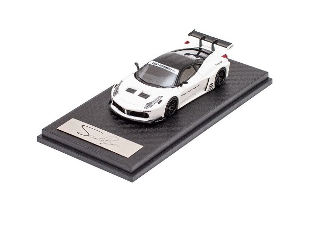 新品 MC42-WH Scale Box LBWK 1/64 LB-シルエットワークス フェラーリ