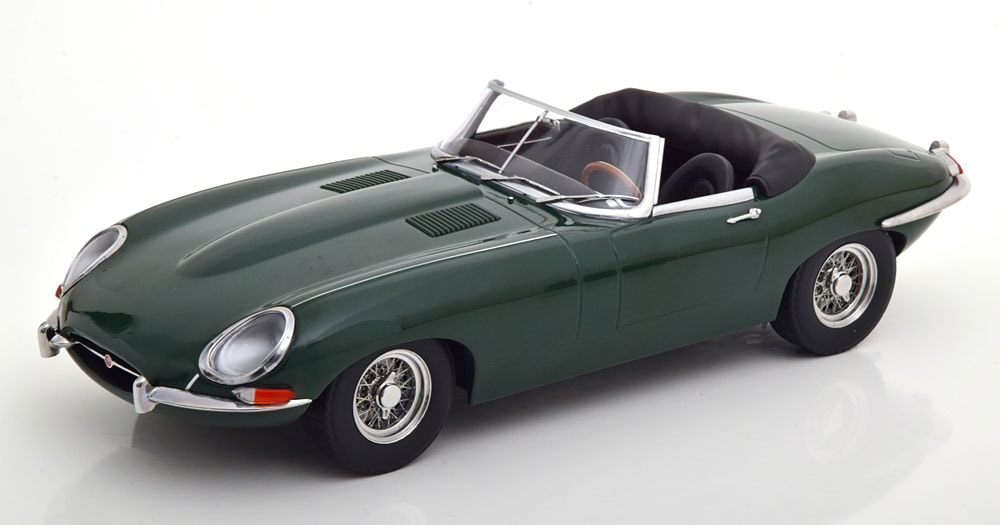 新品 KKDC180481 KK scale 1/18 ジャガー E-Type Convertible open
