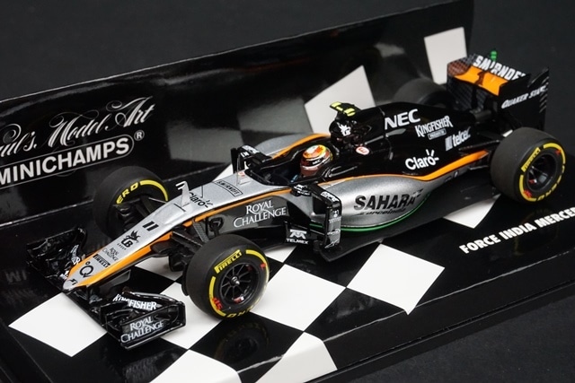 1/43 ミニチャンプス 417150011 サハラ フォース インディア F1チーム