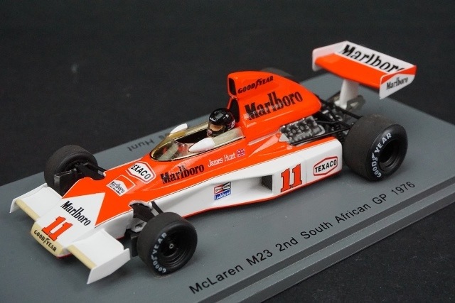 1/43 スパーク S4360 マクラーレン M23 #11 2nd South African GP 1976