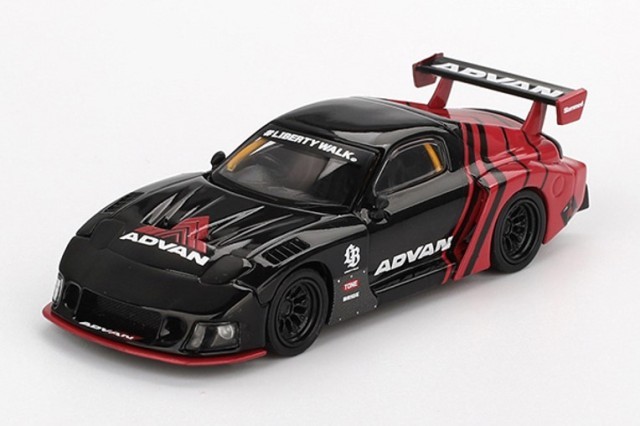新品 MGT00983-R TSM MINI-GT 1/64 マツダ RX-7 LB-Super Silhouette