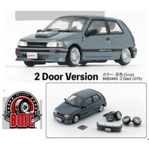 新品 64B0449 BMクリエイションズ 1/64 ダイハツ シャレード 1991 2