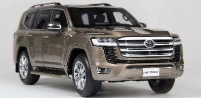 新品 LCD18013ZXGO LCD 1/18 トヨタ ランドクルーザー300 ZX ゴールド