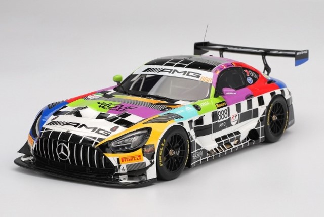 新品 TS0627 TopSpeed 1/18 メルセデス AMG GT3 EVO バサースト12時間