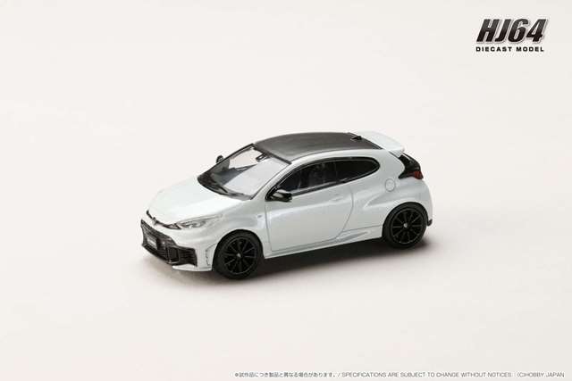 新品 HJ641087PW ホビージャパン 1/64 トヨタ GR ヤリス RZ