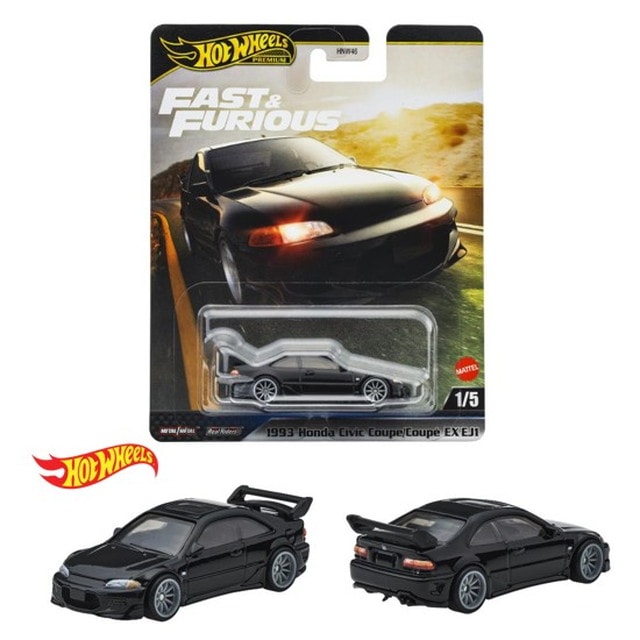 新品 JBL90-9866 ホットウィール ワイルド・スピード 1993 ホンダ