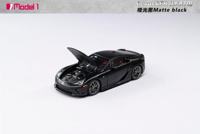 新品 Model One 1 1/64 レクサス Lexus LFA (LFA10) Matt Black, Boost