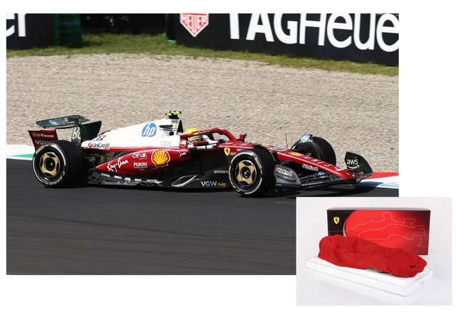 予約 P18267D44 BBR 1/18 フェラーリ Ferrari SF25 Monza livery F1