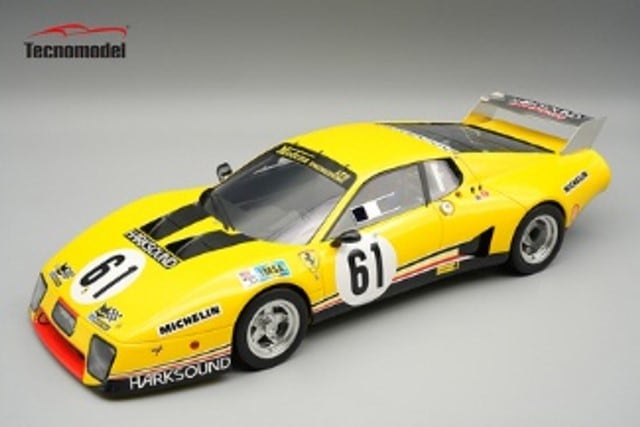 予約 TM18-409C テクノモデル 1/18 フェラーリ 512BB/LM ルマン 24時間