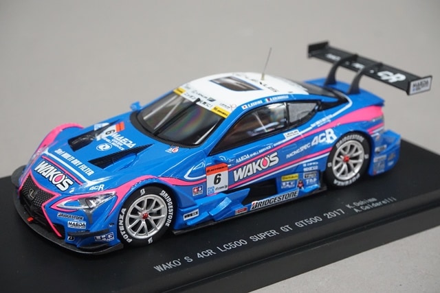 1/43 エブロ 45522 レクサス WAKO'S 4CR LC500 スーパーGT GT500 2017