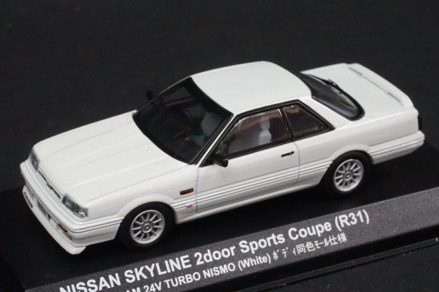 1/43 京商 03707NW 日産 スカイライン (R31) 2ドア スポーツ クーペ