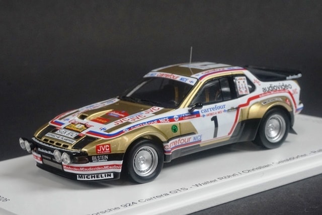 1/43 スパーク RFS026 ポルシェ 924 カレラ GTS Rallye d'Antibes 1981