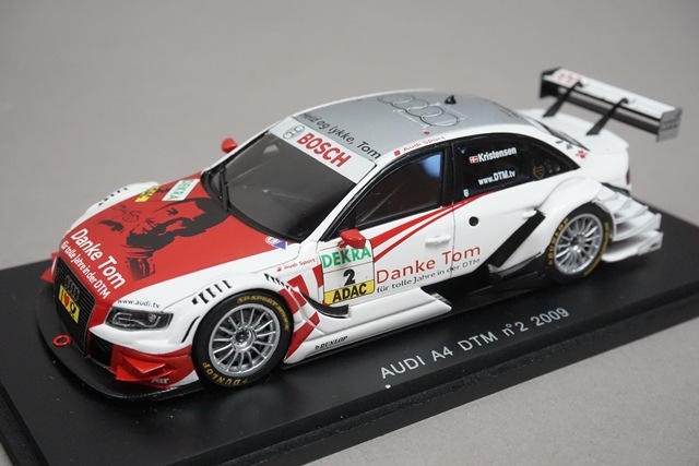 1/43 スパーク S2514 アウディ A4 DTM ラストレーシング 2009 #2