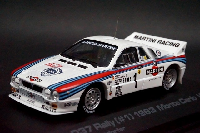 1/43 HPI 957 ランチア 037 ラリー モンテカルロ 1983 優勝 #1 W.Rohrl