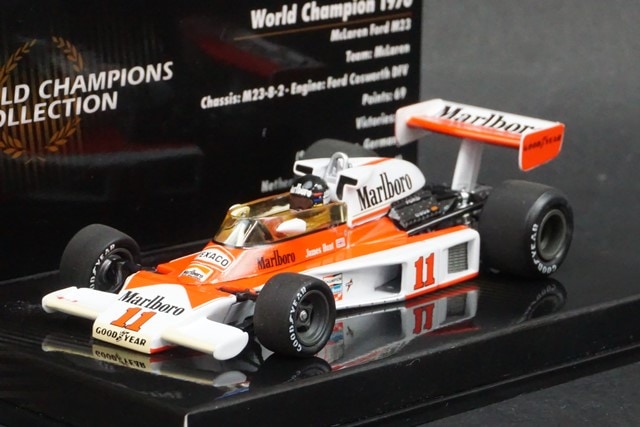1/43 ミニチャンプス 436760011 マクラーレン フォード M23 ワールド