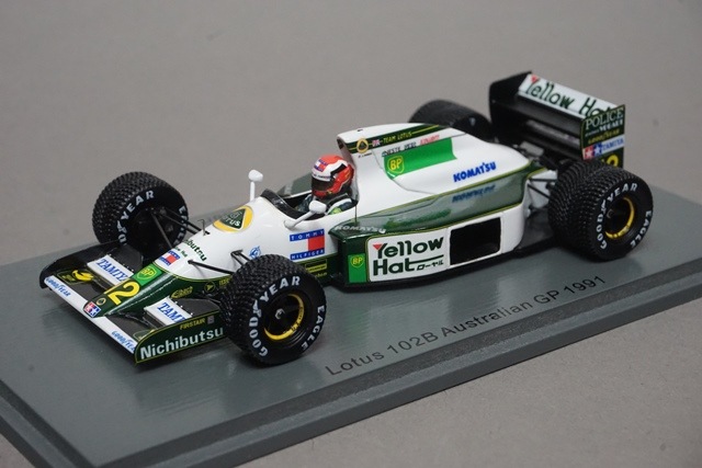 1/43 スパーク S4591 ロータス 102B オーストリアGP 1991 #12 J