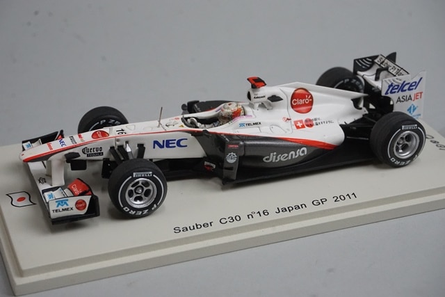 1/43 スパーク SJ006 ザウバー C30 日本GP 2011 #16 小林可夢偉, Boost
