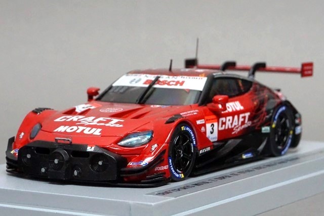 1/43 エブロ 45827 クラフトスポーツ モチュール Z GT500 2022 Rd.6