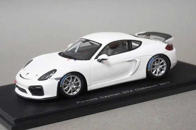1/43 スパーク S5200 ポルシェ ケイマン GT4 クラブスポーツ 2017