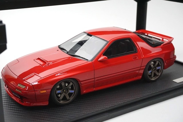 廃盤品 1/18 マツダ サバンナ RX-7 FC3S イグニッションモデル RARE
