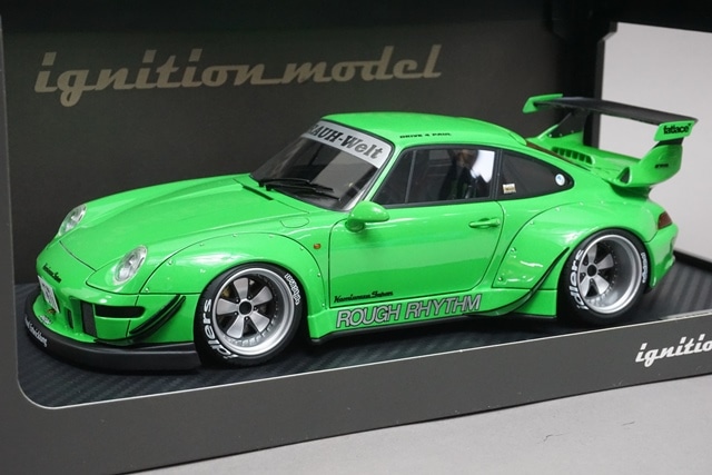1/18 イグニッションモデル IG1953 ポルシェ RWB 993 グリーン, Boost