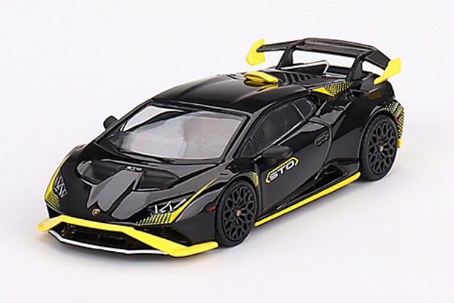 新品 MGT00638-L TSM MINI-GT 1/64 ランボルギーニ ウラカン STO ネロ