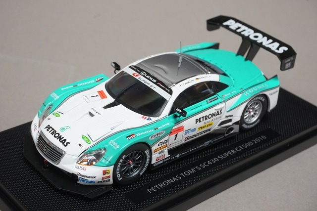 1/43 エブロ 44331 レクサス ペトロナス トムス SC430 スーパー GT500