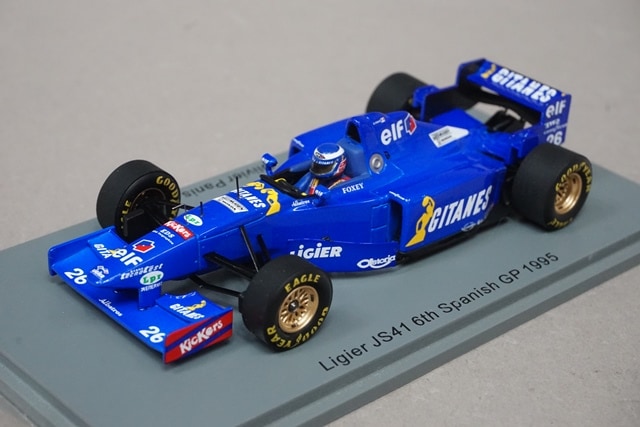 1/43 スパーク S7409 リジェ JS41 スペインGP 1995 6th O.パニス #26