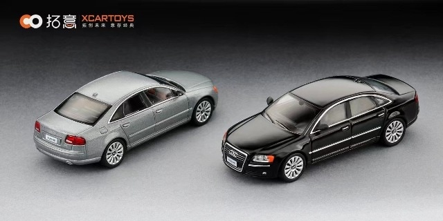 予約 Y43-1 拓意 XCARTOYS 1/64 2代目 アウディ A8 ブラック , Boost
