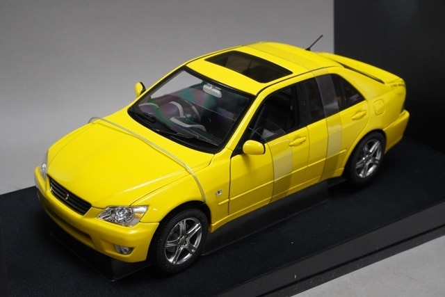 1/18 オートアート 78707 トヨタ RS200 ALTEZZA 1998 RHD イエロー