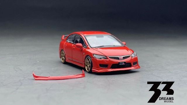 新品 33DREAMS 1/64 Mugen Style Front LipS 無限 スタイル フロント