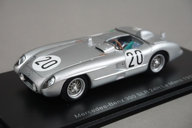 1/43 スパーク S4734 メルセデスベンツ 300 SLR 24H LM 1955 #20