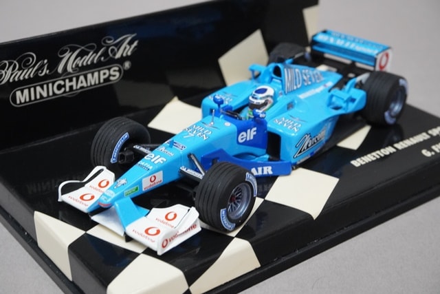 1/43 ミニチャンプス 400010007 ベネトン ルノー スポーツ B201 #7 G