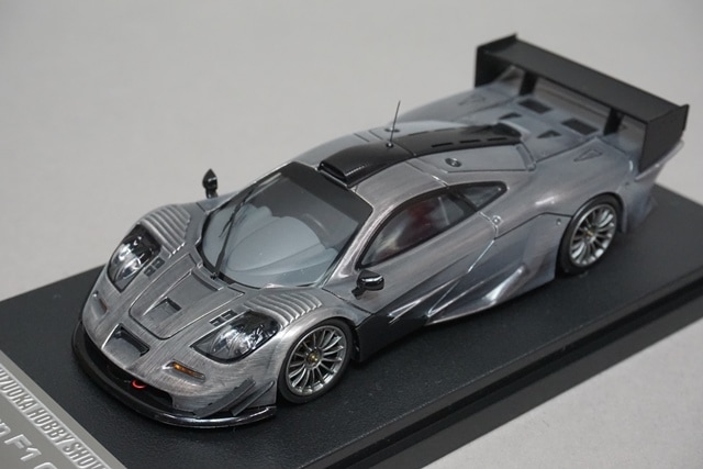 1/43 HPI 8246 マクラーレン F1 GTR ブラックメタルポリッシュモデル
