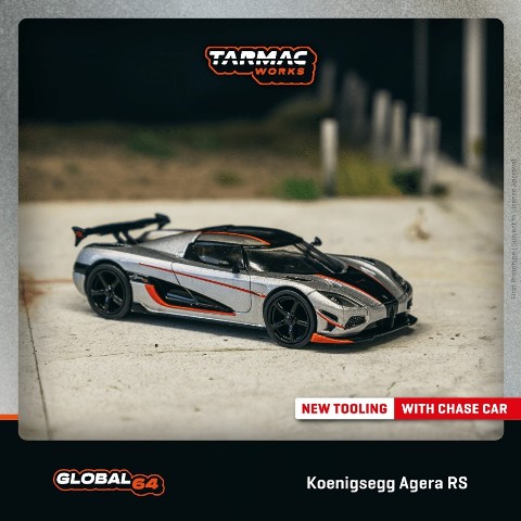 新品 T64G-TL005-MS Tarmac Works 1/64 ケーニグセグ Koenigsegg Agera