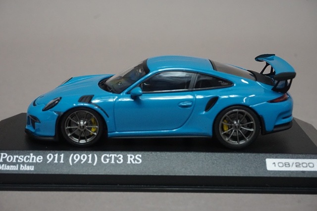 1/43 ミニチャンプス CA04316006 カーティマ特注 ポルシェ 911 GT3 RS
