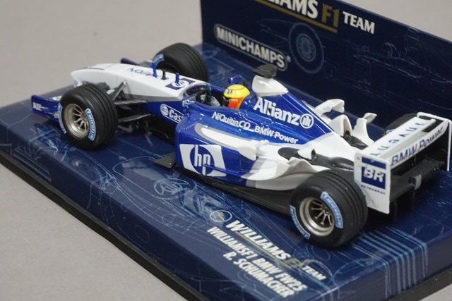 1/43 ミニチャンプス 400030004 ウィリアムズ F1 BMW FW25 R