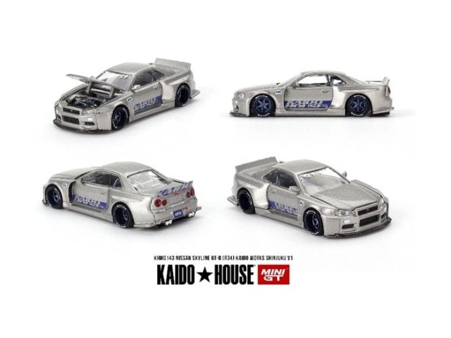 新品 KHMG143 TSM MINI-GT 1/64 日産 Nissan スカイライン GT-R R34