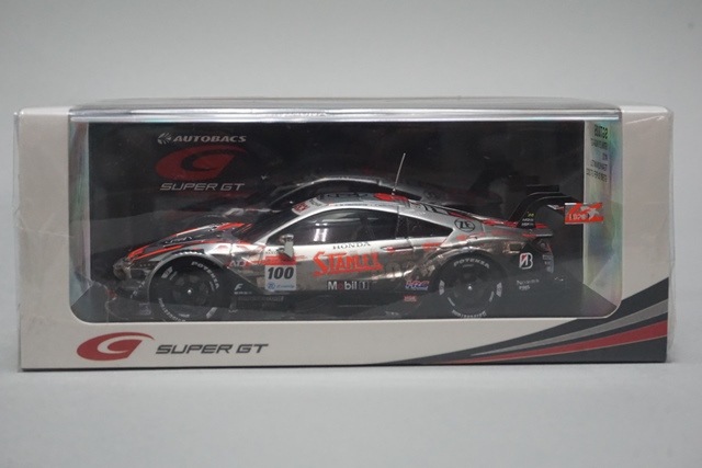 新品 SGT035 スパーク 1/43 STANLEY NSX-GT #100 TEAM KUNIMITSU GT500