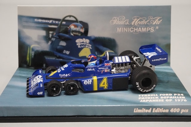 1/43 ミニチャンプス 447760004 ティレル フォード P34 日本GP 1976 #4