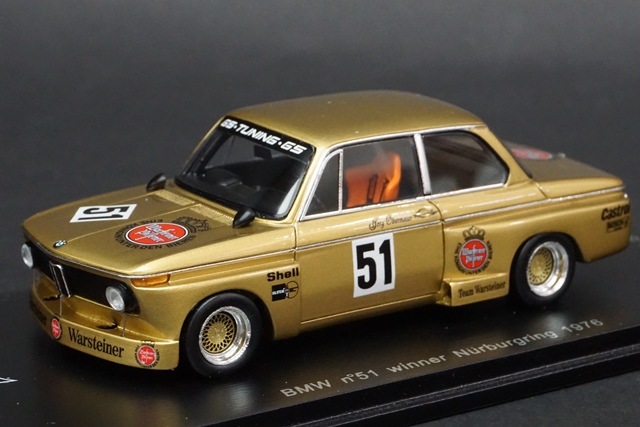 1/43スパーク SG041 BMW #51 Winner Nurburgring 1976 - Limited