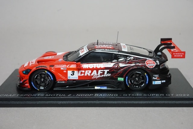 1/43 スパーク SGT022 日産 クラフトスポーツ モチュール Z GT500