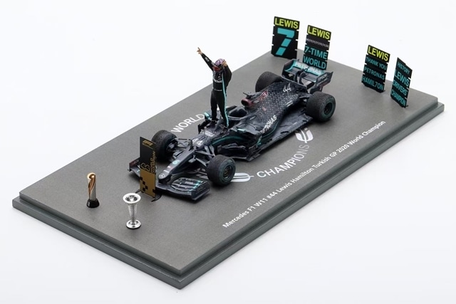 新品 SP614 スパーク 1/43 メルセデス Mercedes F1 W11 トルコ Turkish