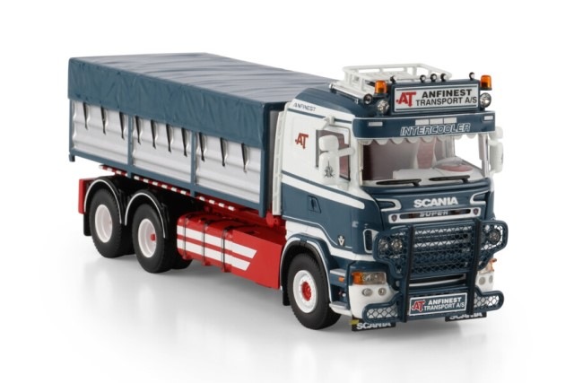 新品01-4748 WSI 1/50 スカニア Anfinest SCANIA R5 FLAT ROOF RIGED