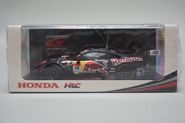 新品 SGT124 スパーク 1/43 Red Bull MOTUL MUGEN NSX-GT #16 TEAM Red