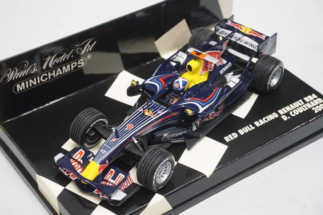 1/43 ミニチャンプス 400080009 レッドブルレーシング ルノー RB4 2008