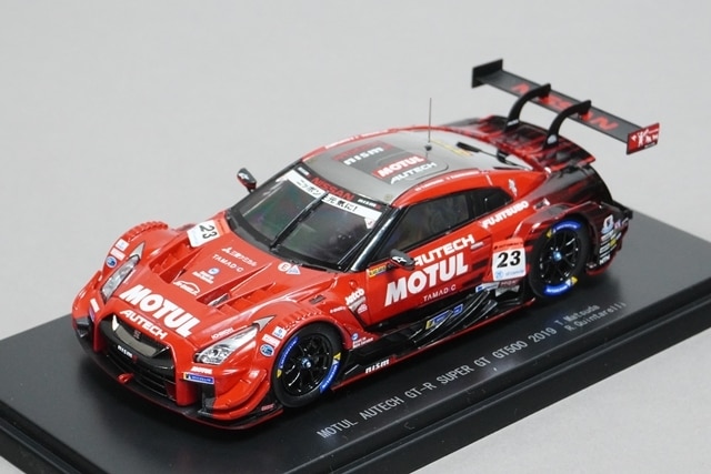 1/43 エブロ 45714 MOTUL AUTECH 日産 GT-R SUPER GT GT500 2019 #23